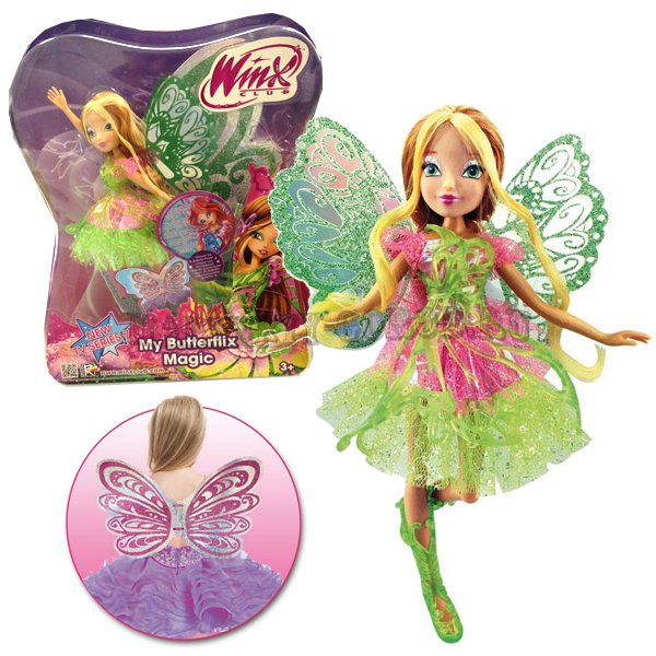 Кукла Winx Club Баттерфликс-2. Двойные крылья, в ассортименте